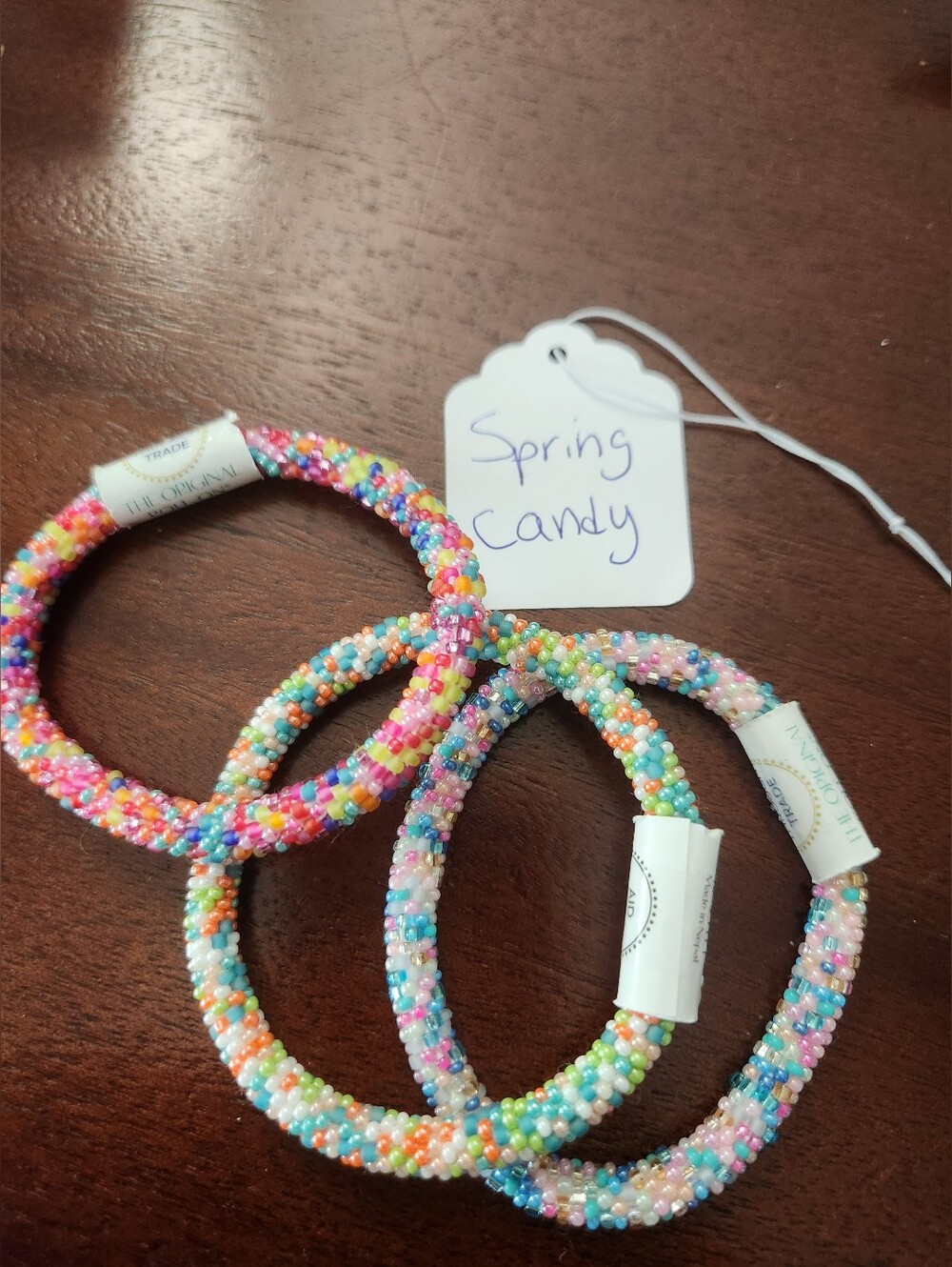 The Original Roll-On Bracelet Bundle Of Three - Spring Candy